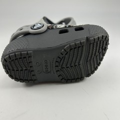 Crocs Classic Unisex Kids C4 Fun Labs Light Up Monster Truck Clogs Graphite Gray