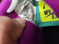 Nike Air Force 1 LV8 GS Just Do It White Black Vivid Purple DX3933-100 7Y
