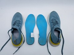 Nike Epic React Flyknit 2 (GS) Youth’s Size 6Y Running Shoes Aviator Gray