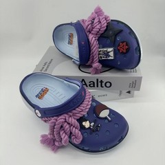 Naruto Crocs Akatsuki Anime Clogs Custom Jibbitz Slip On Sandals Unisex Shoes