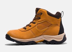 NIB Junior sizing Timberland Mt. Maddsen Boots Medium Wheat Nubuck TB1 A67MV 231