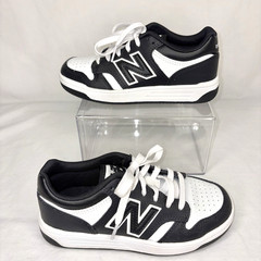 New Balance 480 Boys Shoes 13 US Black Faux Leather Running Active