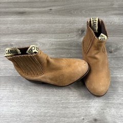 Kids Ankle Charro Boots Vaquero Half Boot Leather Mexican Size 15.5 Mexico