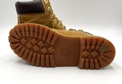 Timberland Boys Size 6 M Premium 6in WaterProofBoots Wheat Nubuck 12909