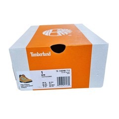 Timberland Youth Field Boot Mid Lace Wheat Nubuck Leather TB115745 713 Size 1 M