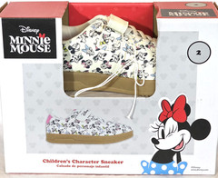 2026 Aldi X Disney Mickey MINNIE Mouse Children’s Sneaker Size 2 New in Box
