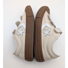 Converse Star Player 76 Gum Rubber Easy-On Sneaker Kids‘ Light Dune Sz US13 EU31