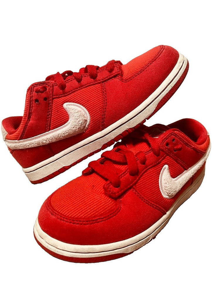 Nike Dunk Low Valentines Day Red To You Love Nike Shoes Sz 2Y Red 2024 Z3548