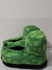 Minecraft Creeper Children’s Plush Slippers Size 13/1