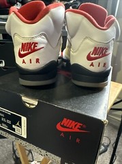 Jordan 5 Retro 2020 Mid Fire Red Size 4 (gs)