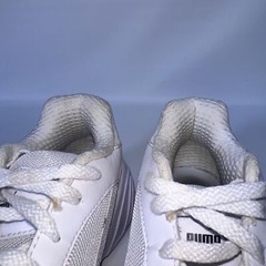 Puma RS Connect Trainers Triple White 369751-03 Youth 3.5