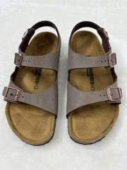Birkenstock Roma Mocha Strap Sandal Shoes Kids Size 34 Pristine Condition!