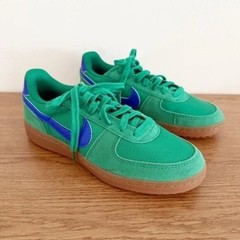 NEW Nike Field General Ref Big Kids Green & Blue Malachite Gum Sneakers Size 6Y