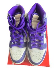 Nike Dunk High Electro Purple – Navy Basketball Sneakers DH9751-100 Size 7Y