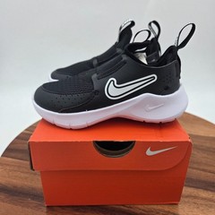 Nike Flex Runner 3 PS Black White Kid’s Preschool Shoes FN1449-005 Sneakers