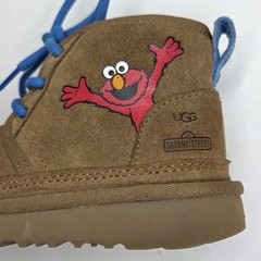 UGG X Sesame Street Neumel Boot Elmo Cookie Monster 1147232T Toddler Size 10