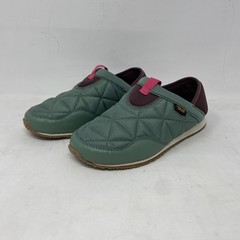 Teva Kid’s Ember Unisex Moc Shoe Green Size 2 Medium US Little Kids