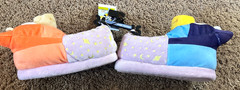Bluey Slippers Slip On Rubber Sole Size Kids 11 12