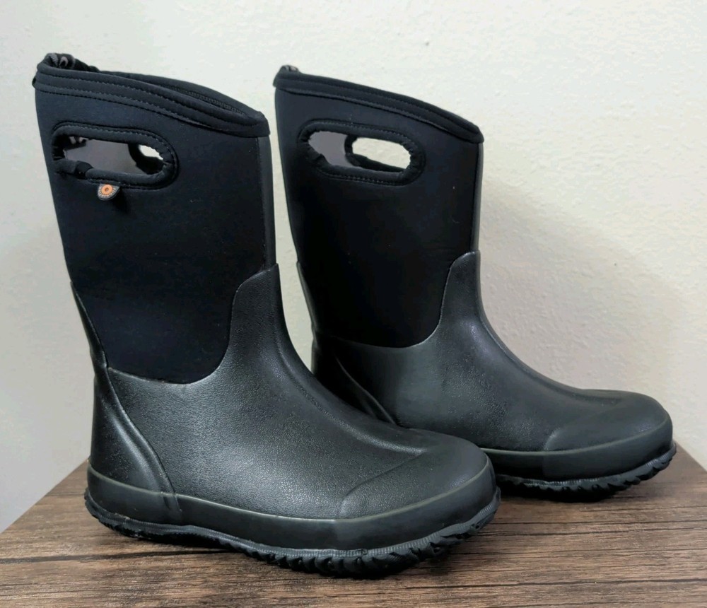 Bogs Unisex Kids Waterproof Mid-Calf Rain Boots – Size 5
