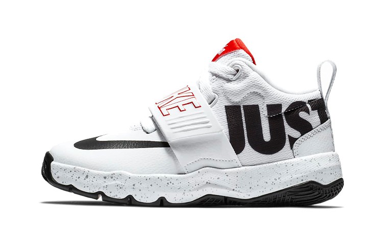 Nike Team Hustle D 8 JDI Slip Resistant Cushioning Abrasion Resistant AQ9976-100