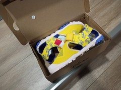 adidas Disney Terrex Captain Toey 2.0 DS Kids Sandal Yellow Blue UK 4 EU 36 US 4