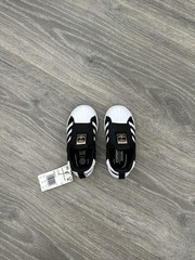 Adidas Superstar 360 Black/White GX3233 Youth Boys Size 9K Slip On Shoes Sneaker