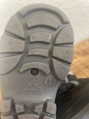 Kamik Toddler’s US 5 Snowbug 3 Snow Boots Black Gray Winter Outdoor