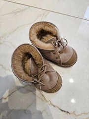 Kid’s handmade boots – sheepskin slippers