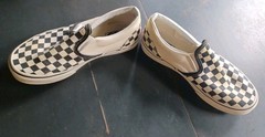 Size 3.5 – VANS Asher Checkerboard