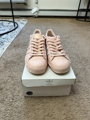2016 Adidas Shell Toe Custom Size 6Y