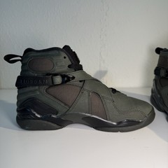 Air Jordan 8 Retro Sequoia Max Orange Black Grade School Size 4Y NO BOX!