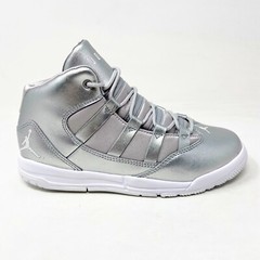 Jordan Max Aura SE Metallic Silver Grade School Kids Shoes Sneakers AV5176 040