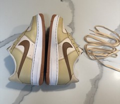 Nike Air Force 1 Low LV8 (GS) Pearl White Sesame DQ5973 200 Size 5Y