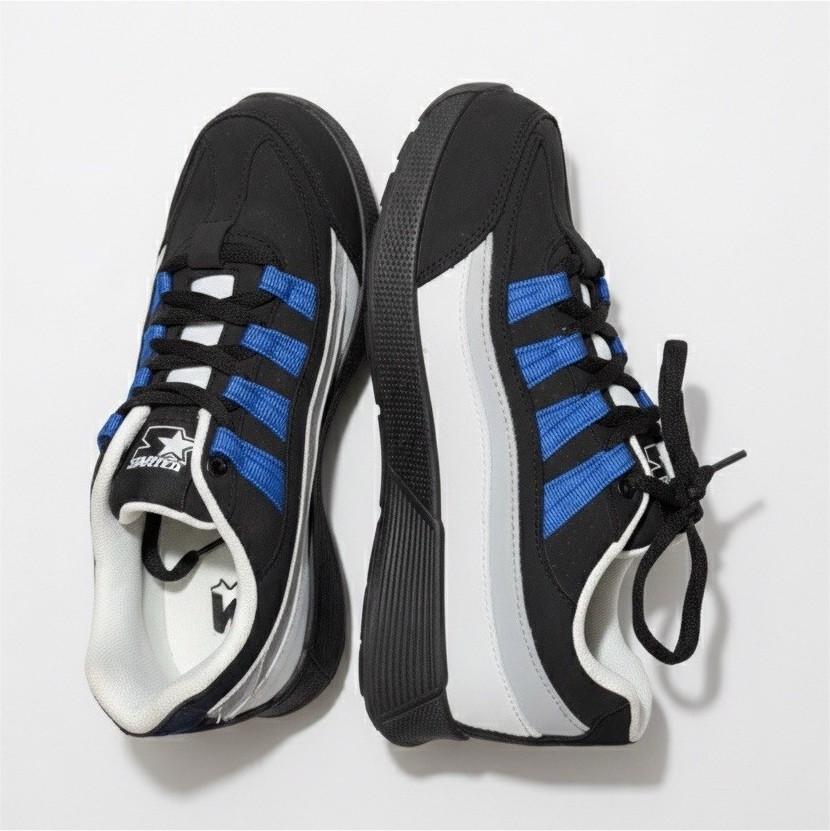 Starter Unisex Kids Athletic Shoes Black Blue White US 3 EUR 35