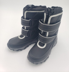 Lands‘ End Snow Flurry Insulated Boot Black Youth US 2 M Style 525909