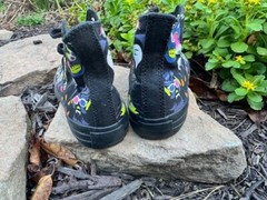 CONVERSE All Star Halloween High Top Sneakers (Youth Size 13) Monster Faces