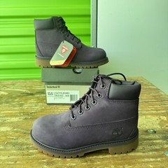 Timberland 6in Premium Boot Purple Boots Classic 13.5 Youth Primaloft New In Box