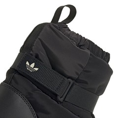 adidas Superstar 360 Winterized Round Toe Pull On Toddler Girls Black Casual Bo