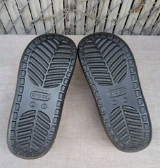 Kids Crocs Iconic Comfort Classic Slip On Platform Clogs Black J6 NWOT
