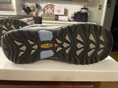 KEEN Navy Blue Hiker All Terrain Boots Athletic Sneaker Youth Big Kid Size 5 EUC