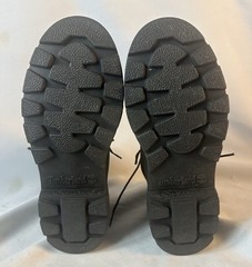 Timberland 6″ Premium Waterproof Boot Black Nubuck Boys Sz 5.5 Womens Sz 7
