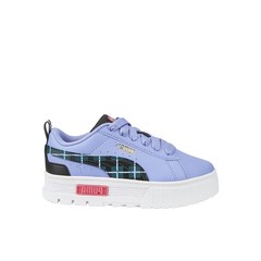 PUMA Mayze 90S Prep Logo Platform Toddler Girls Purple Sneakers Casual Shoes 38