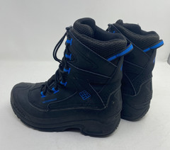 Columbia Waterproof Boots Youth 5 Bugaboot Plus IV Black Snow Winter BY5955-010