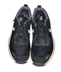 On Cloud CloudLeap Kids Black And White Sneakers SZ 3.5Y Sporty