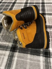 Timberland Juniors Euro Hiker Shell Toe Boots Boys Size 4.5 Women’s 6 A1LVW