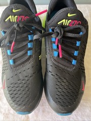nike air max 270 5y GS black ghost green