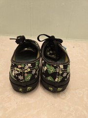 VANS x THE SIMPSONS Glow In The Dark Bart Skateboarding Sneaker Kids Sz 12.5