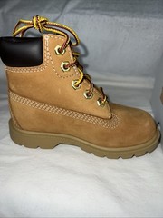 Timberland Toddler Timberland Classic 6-Inch Waterproof Boot, Wheat Nubuck, 8