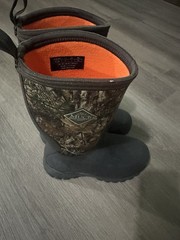Muck Boot Camo Kids Pull-On Boots Size US 4