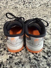 Nike Air Max Invigor Sneaker Black Gray Orange Unisex Kids US 6C Mesh